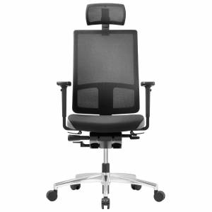 Bürostuhl schwarz Drehstuhl Netzgewebe Büro Nowy Styl Globeline mesh Bürodrehstuhl