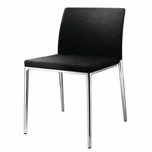 Besucherstuhl schwarz Besucherstühle Konferenzstühle Cafeteria Stühle Wilkhahn Ceno