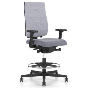 Counterstuhl grau Counterstühle mit Rollen Nowy Styl X-Line