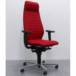 Bürostuhl rot Bürodrehstuhl BWW 6070 EB