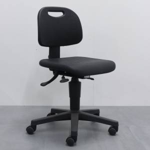 Werkstattstühle schwarz Drehstuhl Werkstattstuhl BWW 2947PU