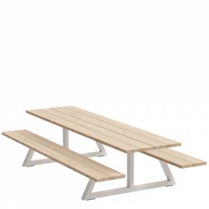 Cafeteria Tisch Mensa Tische Outdoor Bank, BuzziSpace, BuzziBreeze
