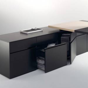 Sideboard schwarz Sideboards Büro, Renz Sono