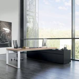 Elektrisch höhenverstellbarer Schreibtisch exklusiv Designer Schreibtische Sideboard Büro, Renz, Management Schreibtisch Sono
höhenverstellbar