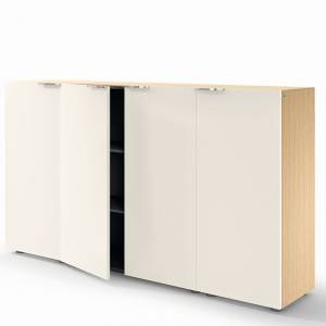 Sideboard Büro, Holz Türschrank Renz, Stauraumprogramm Site