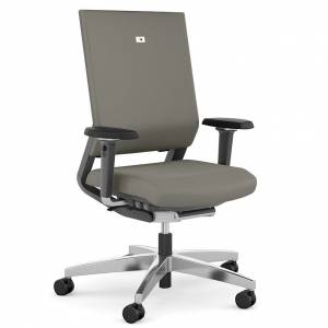 ergonomischer Bürostuhl grau Bürodrehstühle Netzgewebe viasit, impulse NPR