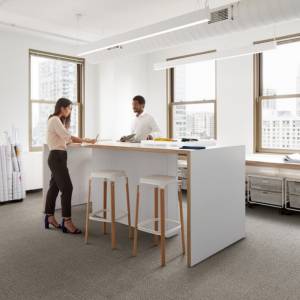 Textiler Bodenbelag Teppichfliesen Interface Dover Street