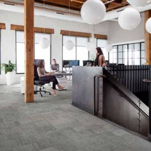 Textiler Bodenbelag Teppichfliesen Interface Zen Stitch