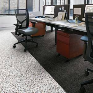 Elastische Bodenbeläge Büro Bodenbelag LVT Interface Luxury Vinyl Tile - Walk On By