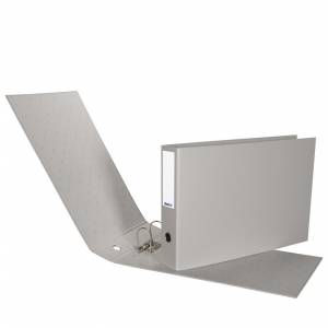 Bundesordner grau accessoires Biella Ordner A3 8cm quer