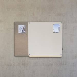 Schreibtafel mit einer Glasscheibe Pinnwand Götessons  Sketch´n Pin A40