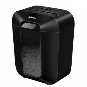 Aktenvernichter schwarz Fellowes Powershred® LX45 Partikelschnitt