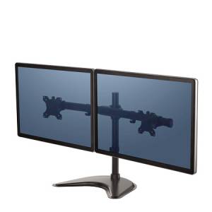 Monitorhalter Tischhalterungen Monitorhalterungen Fellowes Freistehender Doppel Monitorarm