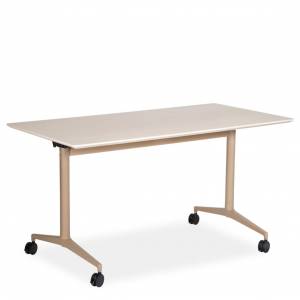 Klapptische fahrbar Klapptisch beige Materia Uni