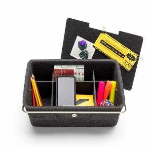 Mobiler Organisationskorb WINI WINEA TOOLZ MyKit für persönlichen Stauraum am Arbeitsplatz