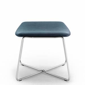 Polsterhocker blau fm Büromöbel Lodus Hocker