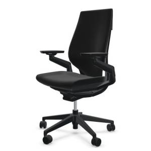 Drehstuhl schwarz Bürostuhl ergonomisch Bürodrehstuhl Design Steelcase Gesture