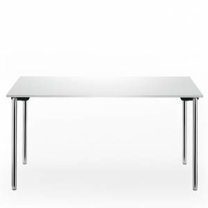 Design Klapptisch weiss Büro Schulungsraum, Klapptische Schulungstisch klappbar, rosconi, Objektmöbel - System 24