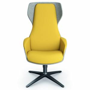 Loungesessel gelb Sessel grau Lounge Sitzmöbel Sedus se:lounge