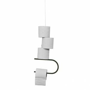 Papierrollenhalter schwarz D-Tec ROLLENSPIEL