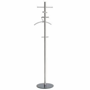Kleiderständer Stahl Garderobe D-Tec, Pur