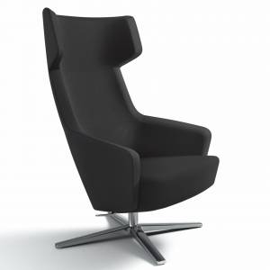 Clubsessel grau Loungemöbel Büro Loungesessel Design, Brunner, artemo
