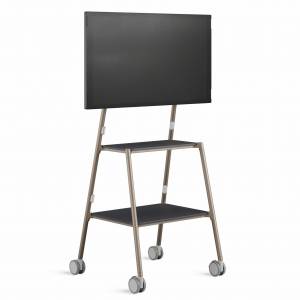 Mobiler Medienwagen von Steelcase Flex Media Wagen für Präsentationen und Zusammenarbeit