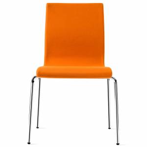 Konferenzstuhl orange Konferenzstühle Besucherstühle Skandiform, Flex Besucherstuhl