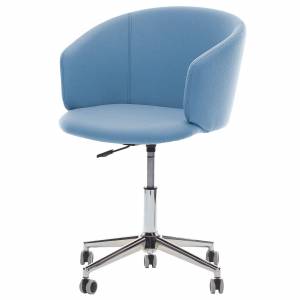 Drehstuhl Konferenzstuhl blau Konferenzstühle Drehstühle Consento Assmann Büromöbel Trento