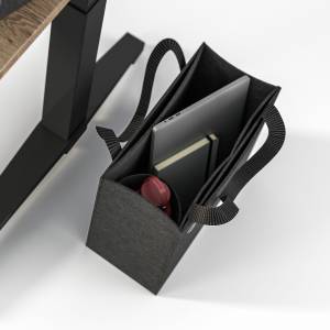 Aufbewahrungslösungen Büro Zubehör Accessoires Assmann Büromöbel Orga Bag – Filz
