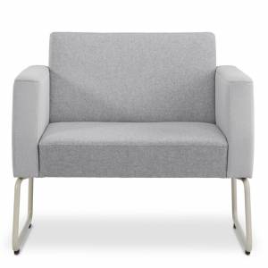 Sessel Lounge grau Loungesessel Dauphin Reefs flex Einsitzer