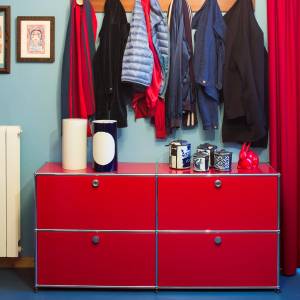 usm Schrank rot Büro Schränke modular Büroschrank, USM, USM Eingang