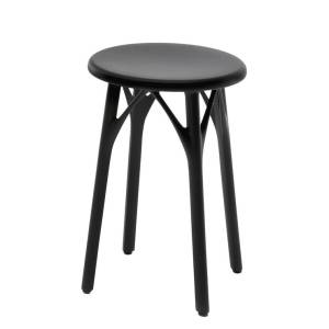Hocker schwarz Kartell A.I. Stool