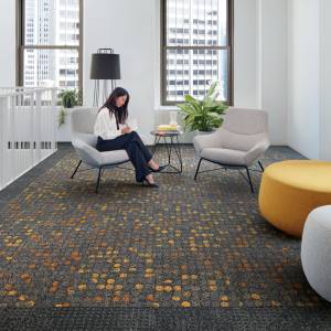 Textiler Bodenbelag Teppichfliesen Interface broome Street