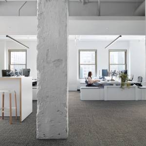 Textiler Bodenbelag Teppichfliesen Interface Reade Street