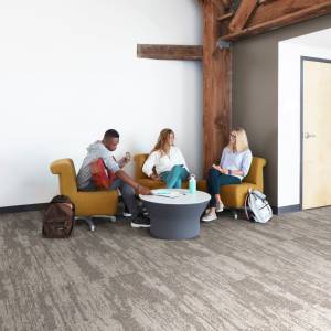 Textiler Bodenbelag Teppichfliesen Interface Works Flow