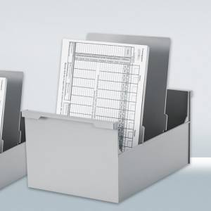 Registratursysteme Karteikarten styro, styro Karteikasten