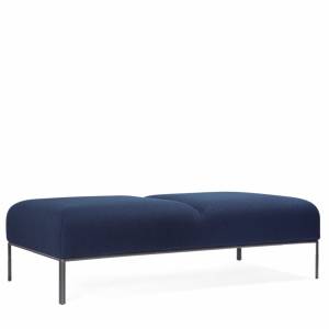 Bank blau Bänke Lounge Materia, Crest Bank