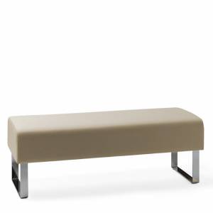 Bank creme beige Bänke Lounge Materia Monolite