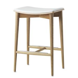 Barstuhl Holz Barstühle weiss, Skandiform, Oak Barhocker