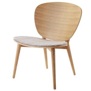 Sessel Holz Loungessel Stuhl Design Loungemöbel Skandiform, Mama