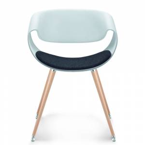 Lounge Chair hellblau Loungesessel Büro Loungemöbel, Züco, Little Perillo
