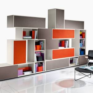 Modulare Büromöbelsysteme Büro Stauraum Büromöbel modular Schränke Blaha Office Struct Stauraumsystem