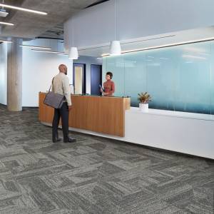 Textiler Bodenbelag Teppichfliesen Interface Open Air 403 - Neutrals