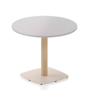 Bistrotisch Holz Cafeteria Tisch Konferenztisch rund Kusch+Co Embla Tisch