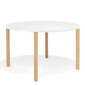 Flexible Konferenztische Büro Konferenztisch weiß Büromöbel tisch rund Holz Kusch+Co Arn
runde Tischplatte