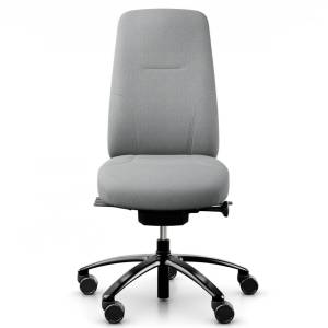 Büro Drehstuhl ergonomisch Bürodrehstuhl grau Flokk RH Logic Elite 200 - 220