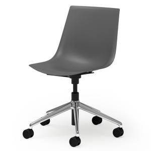 Drehstuhl grau Drehstühle Büro Rosconi Objektmöbel - BLAQ 478