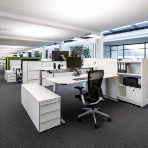 Planung Büroplanung WINI Büromöbel Georg Schmidt 
OSMAB Holding AG