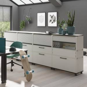 Büroschränke Sideboard Büroschrank Büromöbel Schränke Modulare Büromöbelsysteme Palmberg, COMPONA